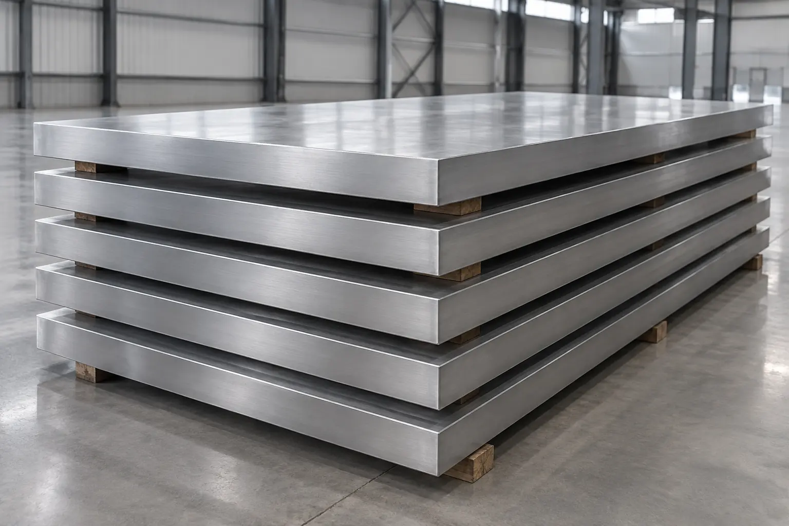 Illustrative flat steel plates; exact grade requires material certification
