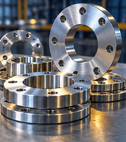 Illustrative flanges product photograph