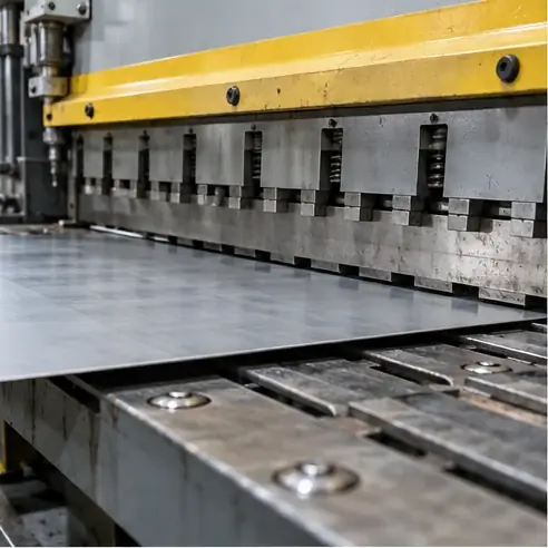 Illustrative steel processing